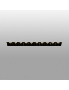 Empotrables TROOP 43707 FARO negro trimless 10x2w 3000k 30°, Lámparas modernas