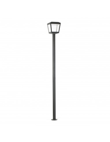 Farolas PLAZA 75607 FARO gris oscuro led 18w 3000k, Farolas jardin