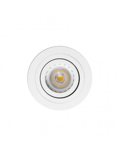 Foco empotrable FARO RADON 43398 orientable blanco GU10, Lámparas modernas