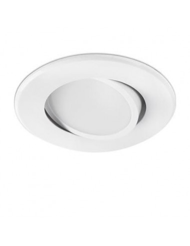 Empotrable downlight FARO KOI 42921 koi-2 orientable blanco 12 led 6w 3000k, Lámparas modernas