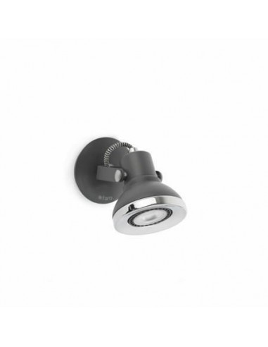 Foco moderno led FARO RING 40551 ring-1 gris gu10 - Focos y regletas, Lámparas modernas