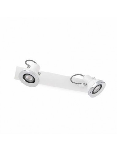 Regleta moderna led FARO RING 40553 ring-2 blanco gu10 - Focos y regletas, Lámparas modernas