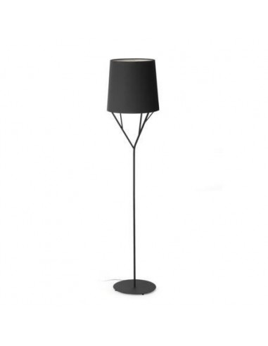 Pie de salón moderno FARO TREE 29868 tree 1l e27 negro - Pies de salón, Lámparas modernas