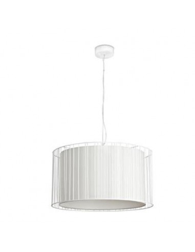 Lámpara colgante moderna FARO LINDA 29309 linda 1l e27 blanco - Lámparas modernas, Lámparas modernas