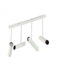 Foco colgante FARO LINK 29879 link 4l gu10 cfl blanco - Focos y regletas, Lámparas modernas