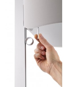 Lámparas de pie 57214 STAND UP FARO aluminio pant.gris e27 20w, Lámparas modernas