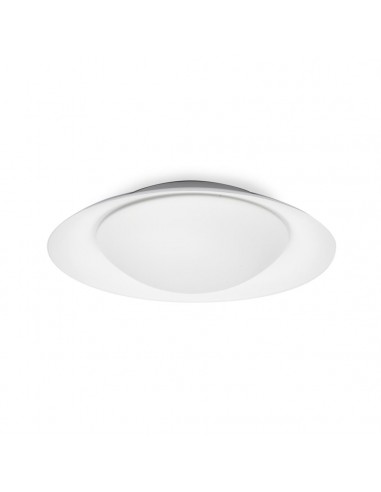 Plafones de techo SIDE 62144 FARO ø45cm blanco-blanco led 20w 3000k, Plafones de techo