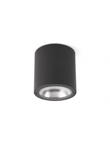 Plafón superficie exterior 70575 GOZ FARO gris oscuro led 8w 3000k, Plafones exterior