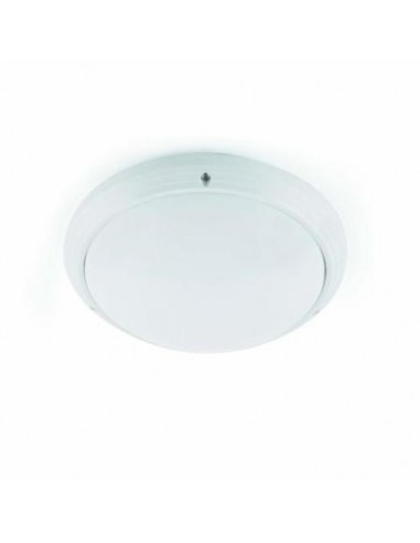 Plafón exterior FARO DAKRON 70722 dakron blanco ø270cm 1l e27 - Plafones exterior, Plafones exterior