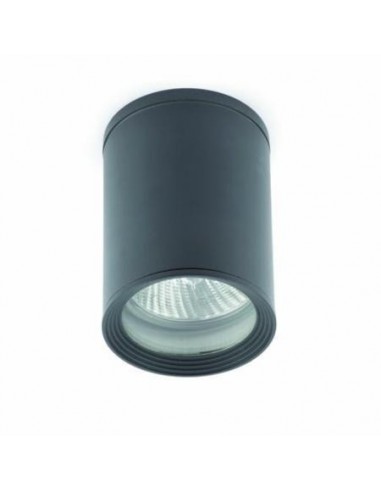 Plafón exterior FARO TASA 70806 tasa gris oscuro 1l par30 - Plafones exterior, Plafones exterior