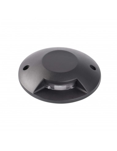 Foco de suelo exterior Loth-1 70285 Faro negro led 6w 3000k, Sobremuros