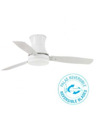 Ventilador de techo FARO TONSAY 33384 ø132cm blanco 2l e27 con mando a distancia, Ventiladores faro