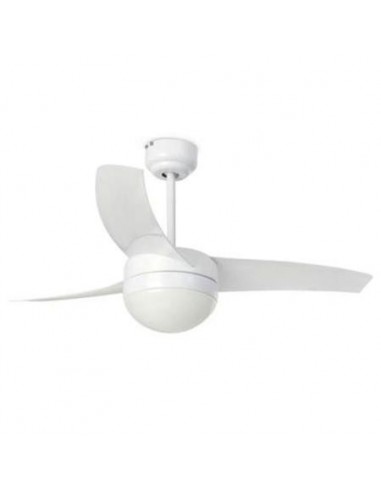 Ventilador de techo FARO EASY 33415 ø105cm 2l e27 blanco mando con programador, Ventiladores faro