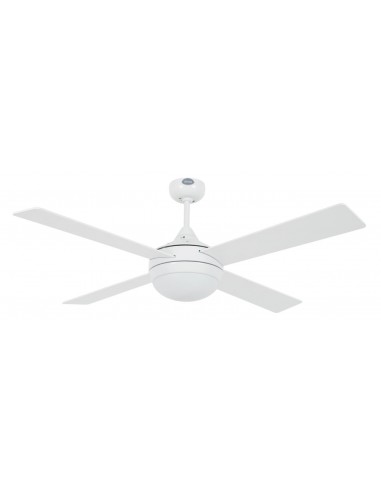 Ventilador de techo moderno ICARIA 33700 FARO ø132cm blanco 2xe27 con mando, Ventiladores faro