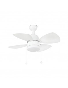 Ventiladores de techo MEDITERRANEO 33704 FARO ø90cm blanco 1xe14, Ventiladores infantiles