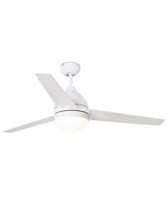 Ventilador de techo TABARCA 33752 FARO ø132cm blanco 3 palas 2xE27, Ventiladores faro