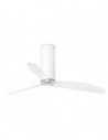 Ventiladores de techo TUBE 32033 FARO motor DC ø128cm blanco brillo, Ventiladores sin luz