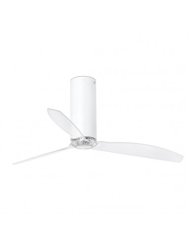 Ventiladores de techo TUBE 32034 FARO motor DC ø128cm blanco mate, Ventiladores sin luz