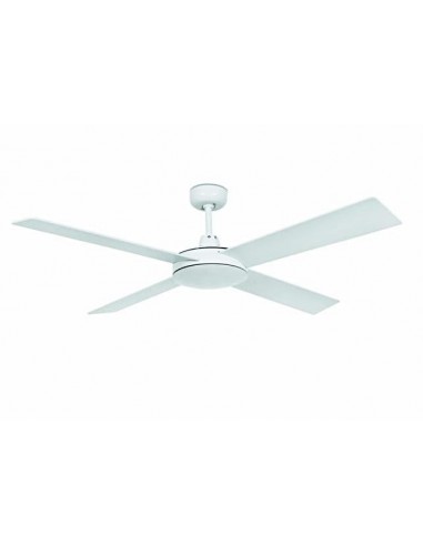 Ventilador de techo sin luz FARO MALLORCA 33350 blanco ø132cm con mando, Ventiladores sin luz