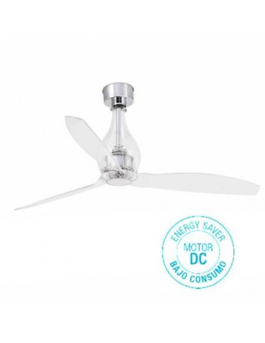 Ventilador de techo FARO MINI ETERFAN 33382 ø128cm motor DC con mando a distancia, Ventiladores sin luz