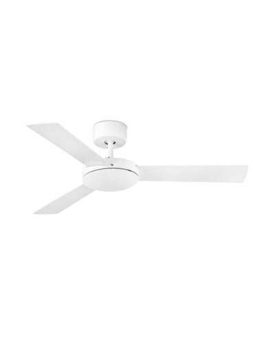 Ventilador de techo FARO MINI MALLORCA 33603 blanco ø106 mando incluido, Ventiladores sin luz