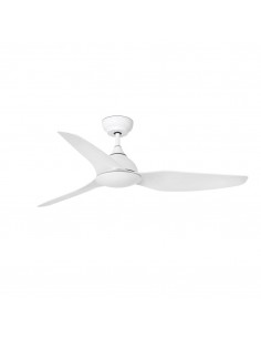Ventiladores de techo 33770 SIOUX FARO ø 132cm blanco 3 palas, Ventiladores sin luz