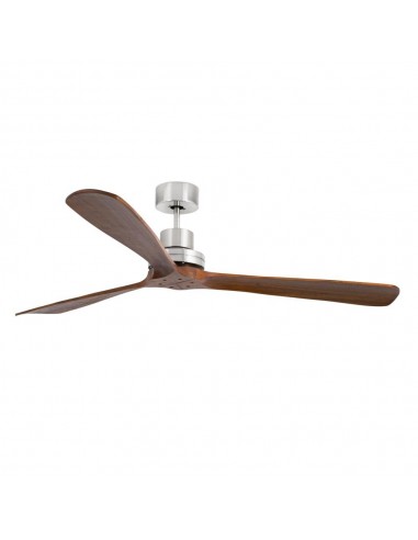 Ventilador de techo LANTAU-G 33464 FARO ø168cm niquel mate con mando, Ventiladores sin luz