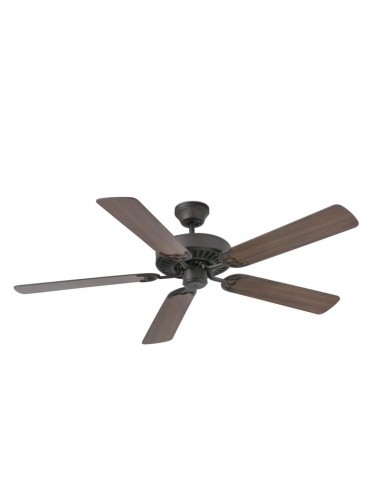 Ventiladores de techo ALOHA 33710 FARO ø132cm marron oscuro, Ventiladores sin luz