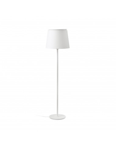 Lámpara de pie Savoy 20306-85 Faro blanco pantalla blanca, Lámparas modernas