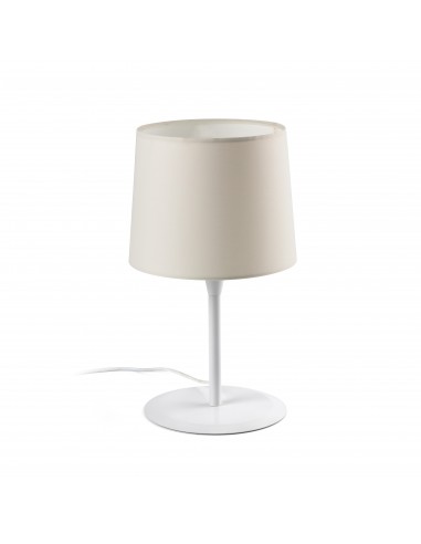 Lámpara sobremesa Conga 64310-05 Faro blanco p. e27 ø250*200*ø220 beige, Sobremesas