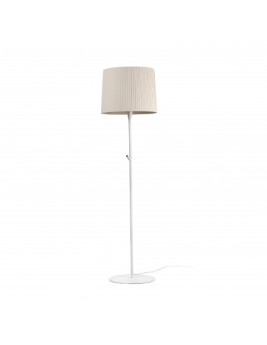 Lámpara de pie Samba 64312-41 Faro blanco p. encint e27 ø400*300*ø360 beige, Lámparas modernas