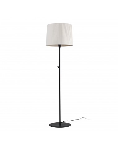 Lámpara de pie Samba 64313-41 Faro negro p. encint e27 ø400*300*ø360 beige, Lámparas modernas