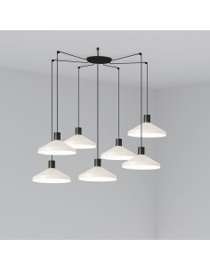 Lampara colgante Kombo 68596-7L Faro beige ø400 1x e27 7l, Lámparas modernas