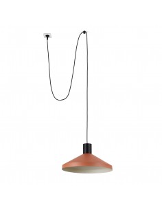 Colgante con enchufe Kombo 68604-68 Faro con clavija terracotta ø400 1x e27, Lámparas modernas
