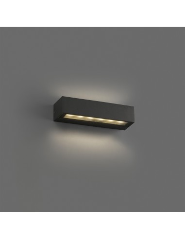 Aplique exterior Doro-13 71901 Faro led 2x6.5w 3000k gris oscuro, Apliques exterior