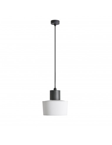 Lámpara colgante exterior Muffin 74427C-04 Faro gris oscuro 1xe27 max 15w, Colgantes exterior