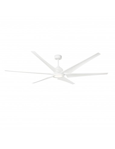 Ventilador de techo Cies 33512-1 Faro ø2100mm blanco 6 palas 18w 3000k motor DC, Ventiladores de techo con luz