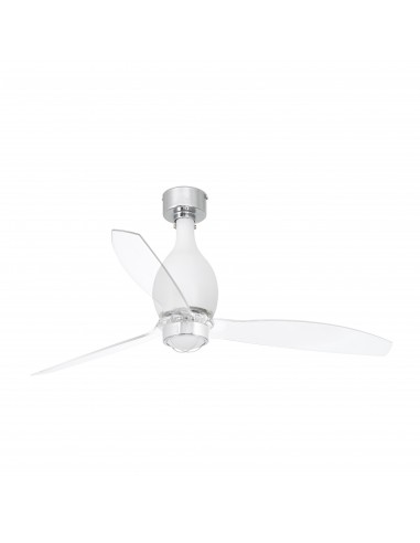 Ventilador de techo Mini Eterfan 32025-9 Faro ø1280mm blanco mate 17w 3000k motor DC, Ventiladores de techo con luz