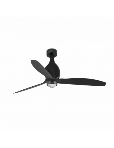 Ventilador de techo Mini Eterfan 32030-10 Faro ø1280mm nm palas negras 17w 3000k motor DC, Ventiladores rústicos