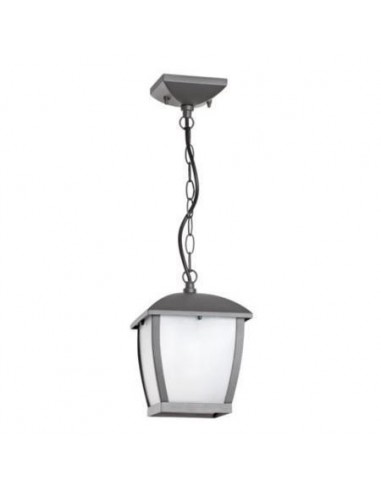 Lámpara colgante exterior FARO MINI WILMA 74996 mini wilma e27 gris oscuro, Colgantes exterior