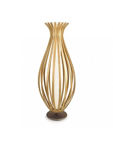 Lampe de pied bois BAMBOO...