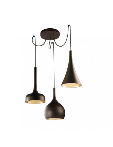 Lampe suspension SIXTIES 3 x led 35w...