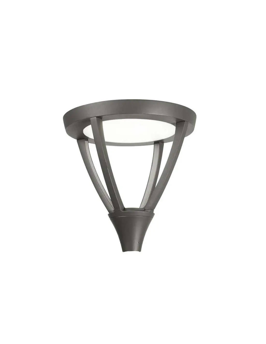 Tête de lampadaire extérieur à LED : Devis sur Techni-Contact - Luminaire  extra plat pour parking