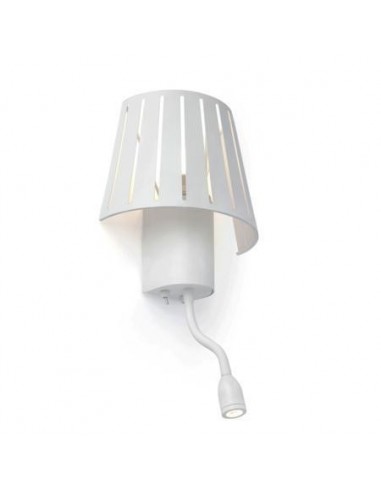 Aplique moderno FARO MIX 29962 mix blanco 1 e27 con lector led 3w, Lámparas modernas