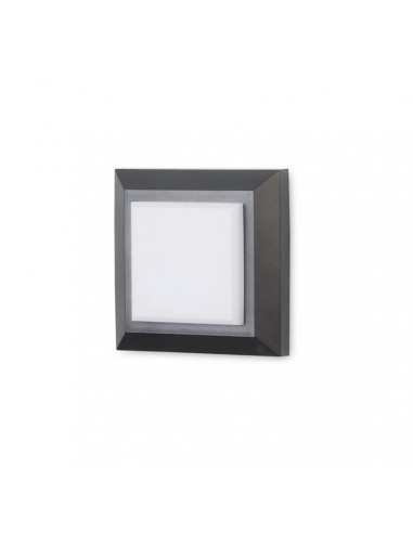 Aplique exterior GROVE PX-0129-NEG Leds c4 led 2w 400 lm negro gris, Apliques exterior