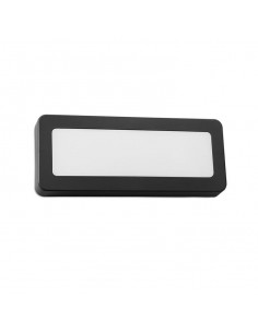 Aplique exterior GROVE PX-0281-NEG 36x LED 3.1 W 400 lm negro gris, Apliques exterior