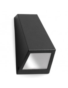 Aplique exterior ANGLE 05-9565-Z5-B8 LEDS-C4 1xGU10 gris oscuro 14x8cm IP44, Iluminación Exterior
