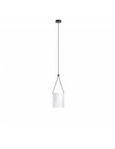 Lámpara colgante moderna ATTIC 00-7388-05-14 Leds c4 1xE27 blanco mate negro mate, Lámparas modernas