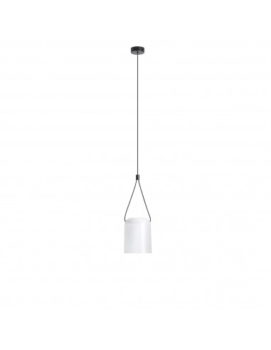 Lámpara colgante moderna ATTIC 00-7388-05-14 Leds c4 1xE27 blanco mate negro mate, Lámparas modernas