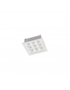 Empotrable de techo BENTO 90-6698-14-14 Leds c4 led 18.3w 1780 lm blanco negro, Empotrables